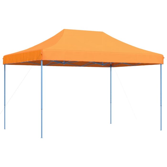 Tente de réception pliable escamotable orange 410x279x315 cm – Image 3