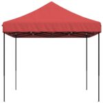 Tente de réception pliable escamotable bordeaux 410x279x315 cm – Image 2