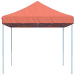 Tente réception pliable escamotable terre cuite 410x279x315 cm – Image 2