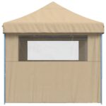 Tente de réception pliable escamotable avec 3 parois latérales – Image 2