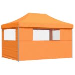 Tente de réception pliable escamotable avec 3 parois latérales – Image 3