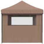 Tente de réception pliable escamotable avec 3 parois latérales – Image 2