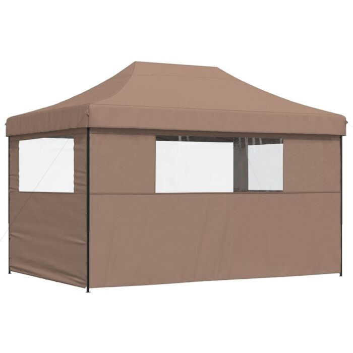 Tente de réception pliable escamotable avec 3 parois latérales – Image 3
