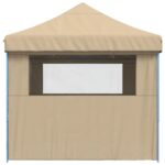 Tente de réception pliable escamotable avec 4 parois latérales – Image 2