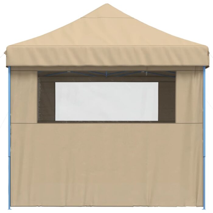 Tente de réception pliable escamotable avec 4 parois latérales – Image 2