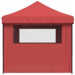 Tente de réception pliable escamotable avec 4 parois latérales – Image 2