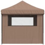 Tente de réception pliable escamotable avec 4 parois latérales – Image 2