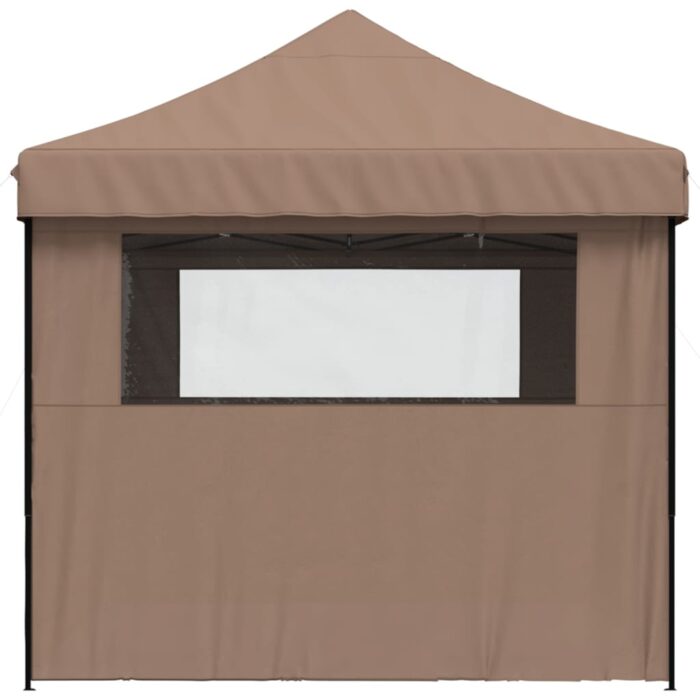 Tente de réception pliable escamotable avec 4 parois latérales – Image 2