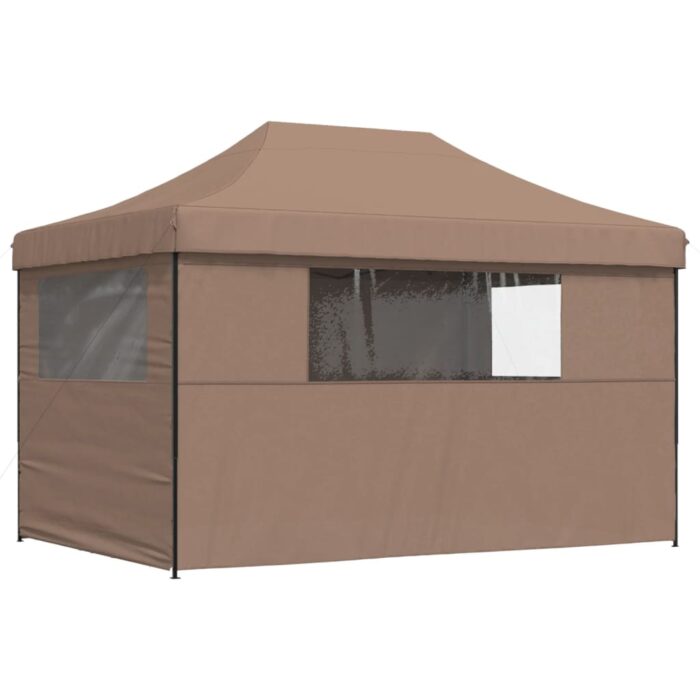 Tente de réception pliable escamotable avec 4 parois latérales – Image 3