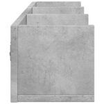 Armoires murales 2pcs gris béton 75x18x16,5cm bois d'ingénierie – Image 5