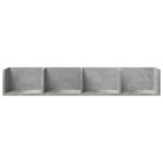 Armoire murale gris béton 99x18x16,5 cm bois d'ingénierie – Image 3