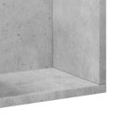 Armoire murale gris béton 99x18x16,5 cm bois d'ingénierie – Image 6