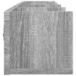Armoires murales 2 pcs sonoma gris 99x18x16,5cm bois ingénierie – Image 5