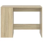 Bureau chêne sonoma 102x50x75 cm bois d'ingénierie – Image 2