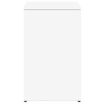 Tables d'appoint 2 pcs blanc 50x30x50 cm bois d’ingénierie – Image 5