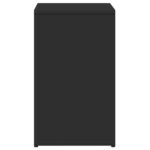 Tables d'appoint 2 pcs noir 50x30x50 cm bois d’ingénierie – Image 5