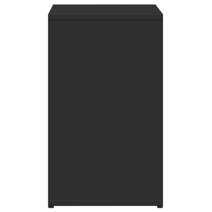 Tables d'appoint 2 pcs noir 50x30x50 cm bois d’ingénierie – Image 5