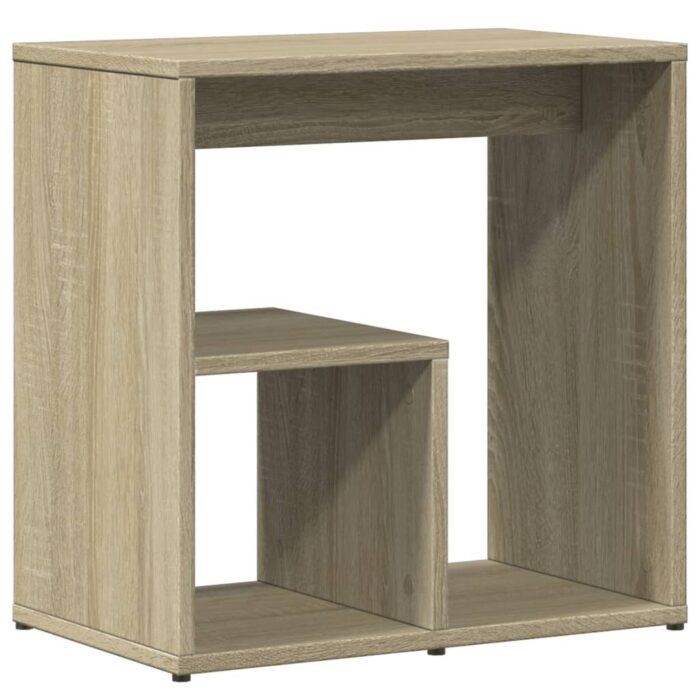 Tables d'appoint 2 pcs chêne sonoma 50x30x50 cm bois ingénierie – Image 3