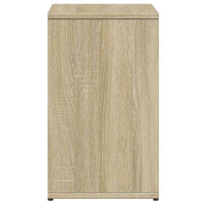 Tables d'appoint 2 pcs chêne sonoma 50x30x50 cm bois ingénierie – Image 5