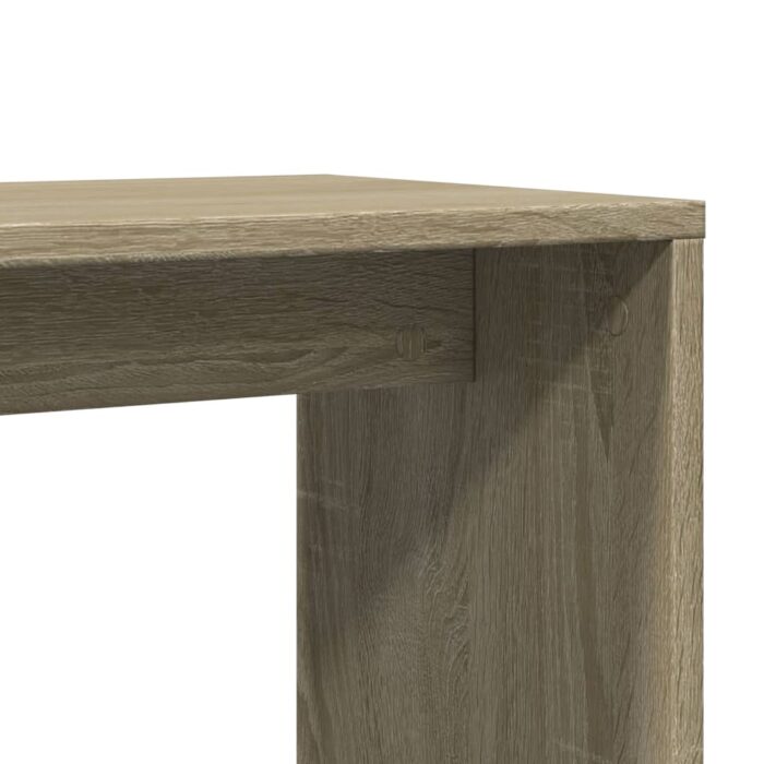 Tables d'appoint 2 pcs chêne sonoma 50x30x50 cm bois ingénierie – Image 7