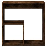 Tables d'appoint 2 pcs chêne fumé 50x30x50 cm bois d'ingénierie – Image 4