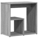 Tables d'appoint 2 pcs sonoma gris 50x30x50cm bois d'ingénierie – Image 3