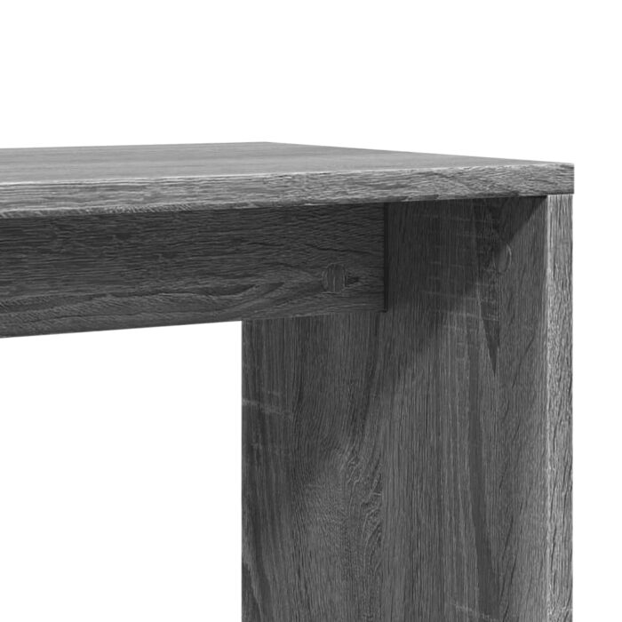 Tables d'appoint 2 pcs sonoma gris 50x30x50cm bois d'ingénierie – Image 7