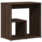 Tables d'appoint 2 pcs chêne marron 50x30x50 cm bois ingénierie – Image 3