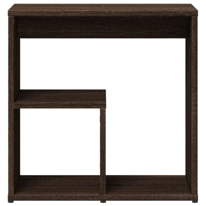 Tables d'appoint 2 pcs chêne marron 50x30x50 cm bois ingénierie – Image 4