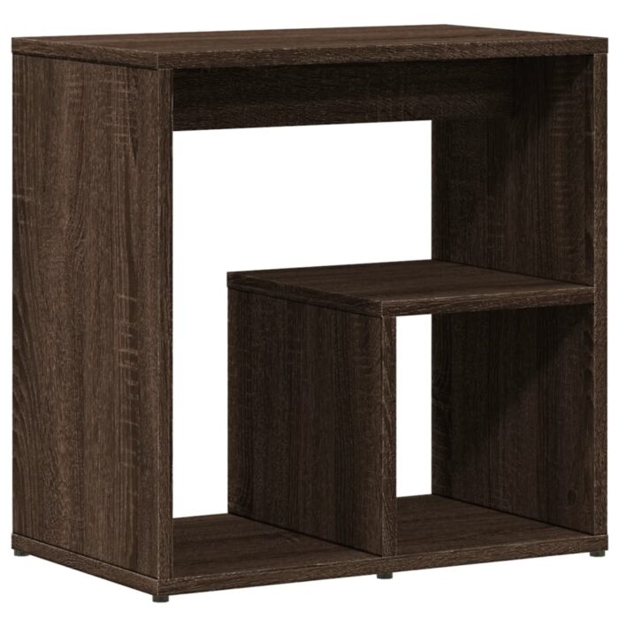 Tables d'appoint 2 pcs chêne marron 50x30x50 cm bois ingénierie – Image 6