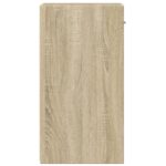 Tables de chevet 2 pcs chêne sonoma 35x34x65 cm bois ingénierie – Image 5