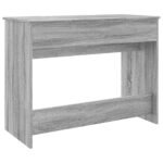 Coiffeuse avec miroir sonoma gris 100x45x76 cm – Image 5