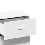 Armoire de rangement blanc 56,5x39x90 cm bois d'ingénierie – Image 7