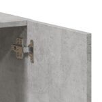 Armoire de classement gris béton bois d'ingénierie – Image 6