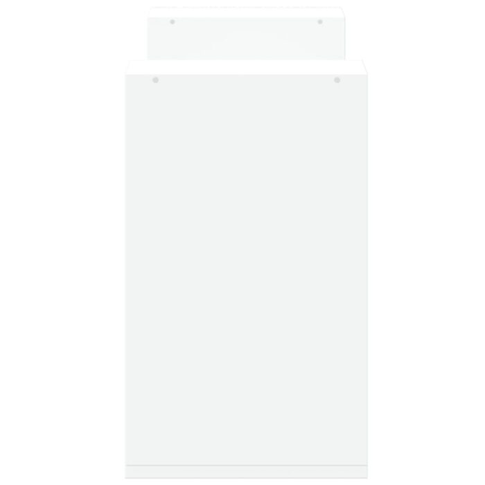 Meubles TV 2 pcs blanc 75x30x50 cm bois d'ingénierie – Image 5