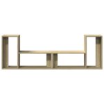 Meubles TV 2 pcs chêne sonoma 75x30x50 cm bois d'ingénierie – Image 4