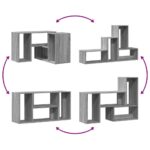 Meubles TV 2 pcs sonoma gris 75x30x50 cm bois d'ingénierie – Image 7