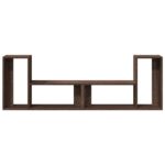 Meubles TV 2 pcs chêne marron 75x30x50 cm bois ingénierie – Image 4