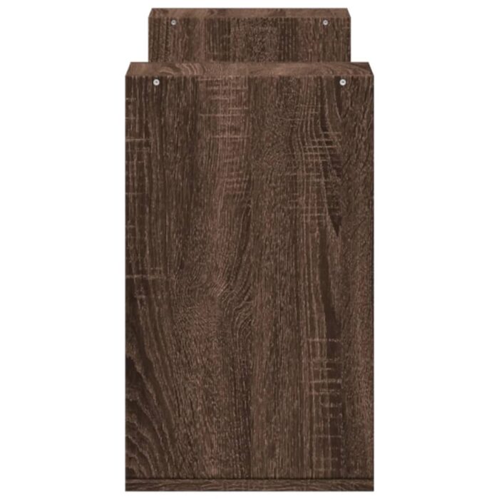 Meubles TV 2 pcs chêne marron 75x30x50 cm bois ingénierie – Image 5