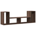 Meubles TV 2 pcs chêne marron 75x30x50 cm bois ingénierie – Image 6