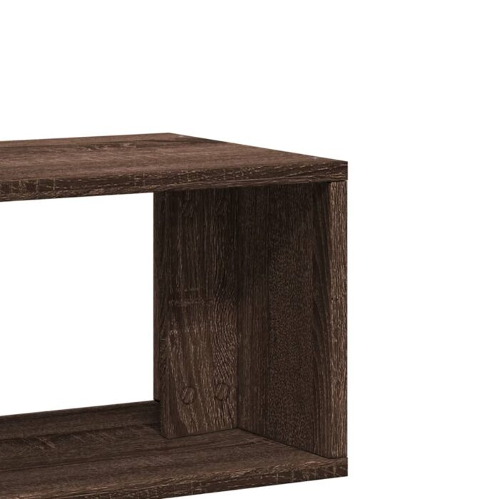 Meubles TV 2 pcs chêne marron 75x30x50 cm bois ingénierie – Image 8