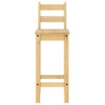 Ensemble de bar 3 pcs Bois de pin massif – Image 4