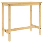 Ensemble de bar 3 pcs Bois de pin massif – Image 10