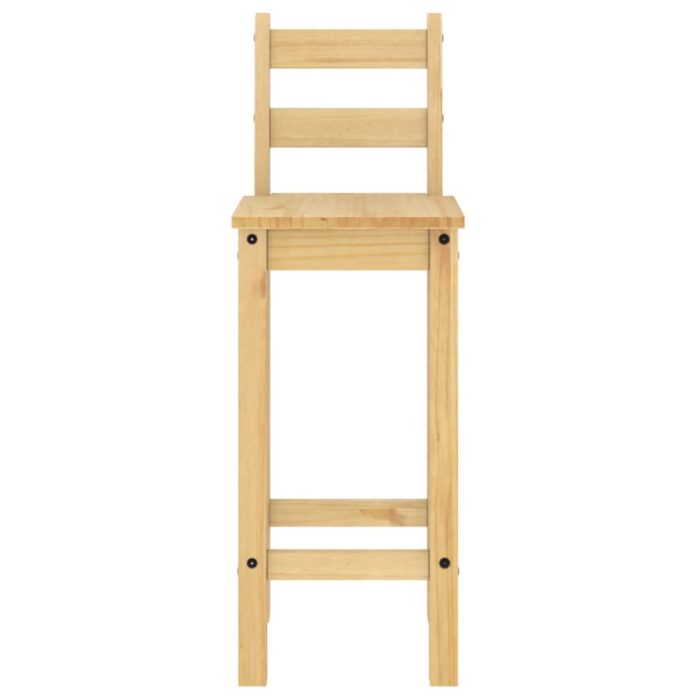 Ensemble de bar 5 pcs Bois de pin massif – Image 4