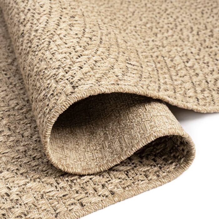 Tapis ZIZUR 80x250 cm aspect de jute intérieur et extérieur – Image 3