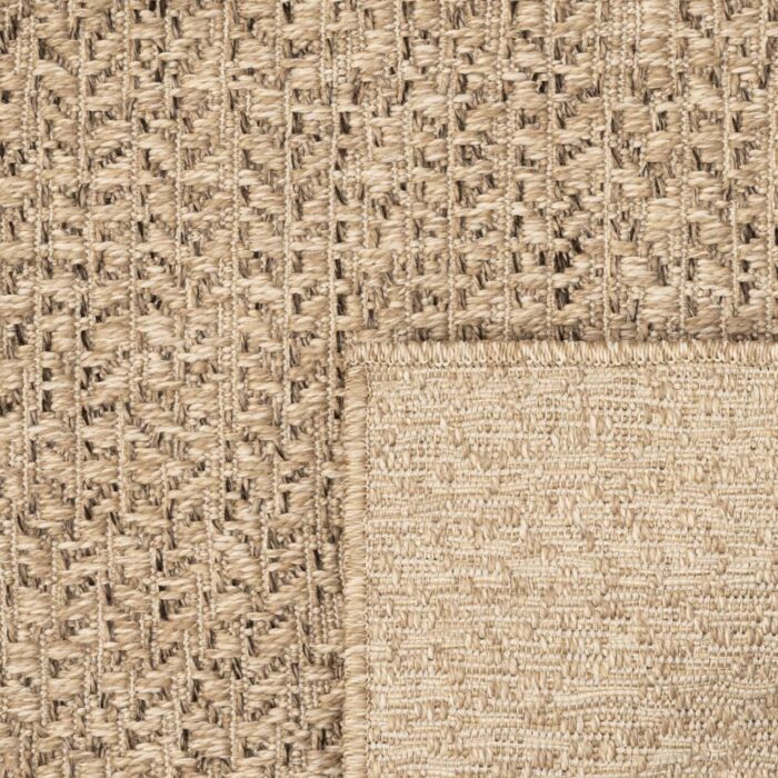 Tapis ZIZUR 80x250 cm aspect de jute intérieur et extérieur – Image 4