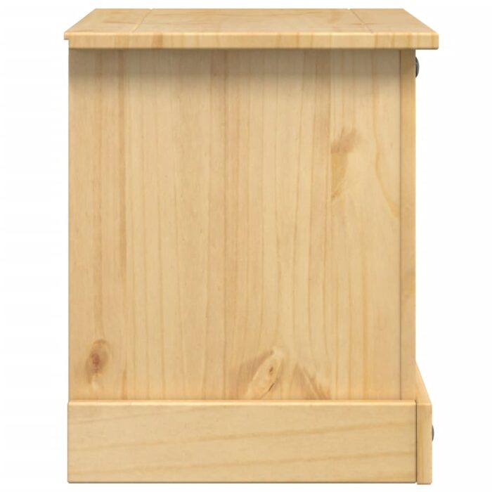 Table de chevet Corona 53x39x50 cm bois de pin massif – Image 3