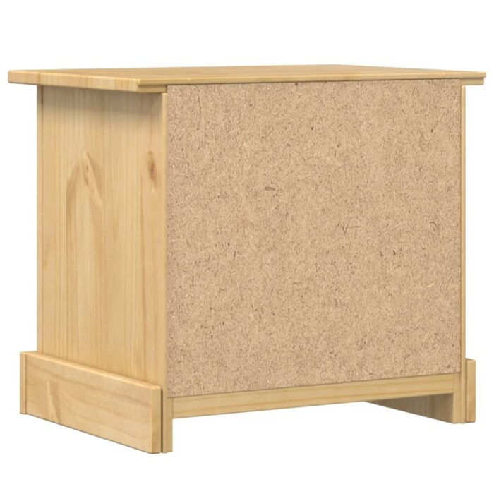 Table de chevet Corona 53x39x50 cm bois de pin massif – Image 4