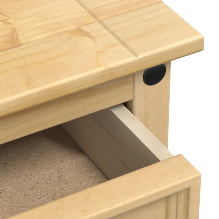 Table de chevet Corona 53x39x50 cm bois de pin massif – Image 5