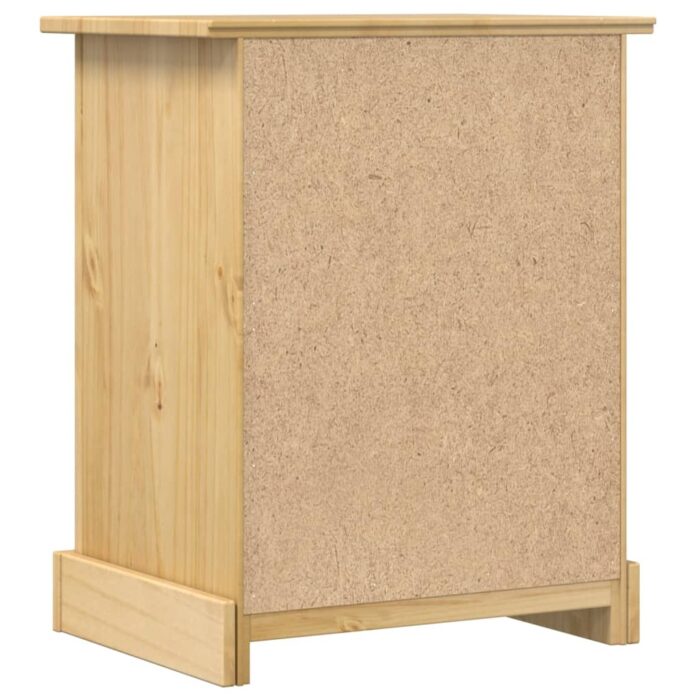 Table de chevet Corona 53x39x66 cm bois de pin massif – Image 4